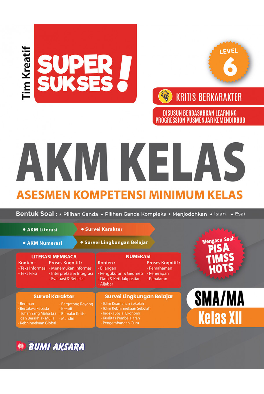 Super Sukses AKM Kelas XII SMA/MA